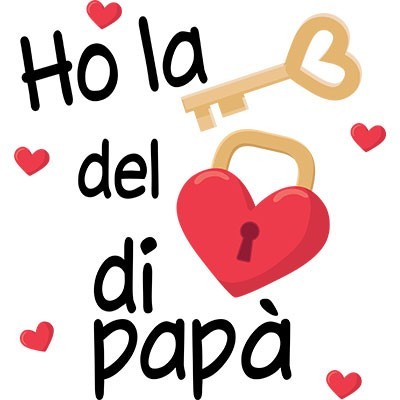 Ho la chiave del cuore di papà