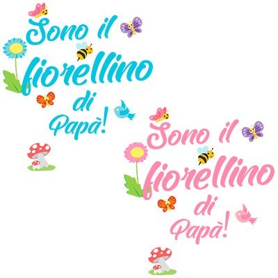 Sono il fiorellino di papà